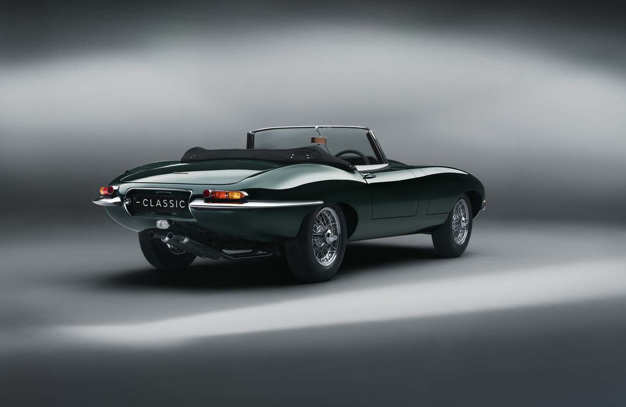 Jaguar Classic E‑type Commemorative Copyright © Jaguar Classic