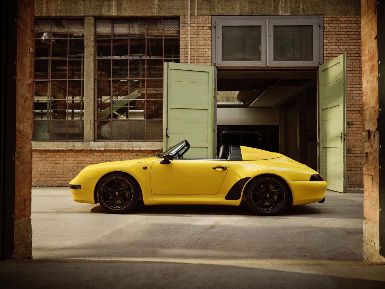 Esemplare unico della 911 Speedster realizzata nell’ambito del programma Sonderwunsch. Copyright © Porsche / Dr. Ing. h.c. F. Porsche AG.