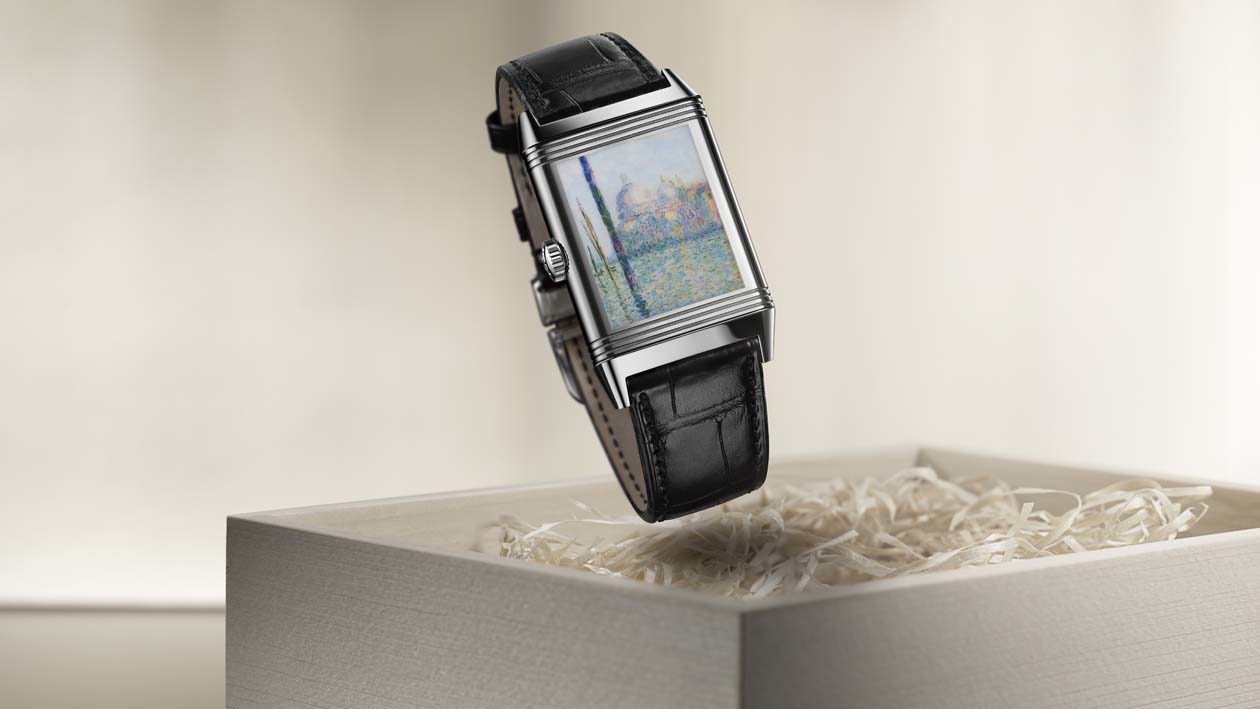 Reverso Tribute Enamel Monet Copyright © Jaeger-LeCoultre