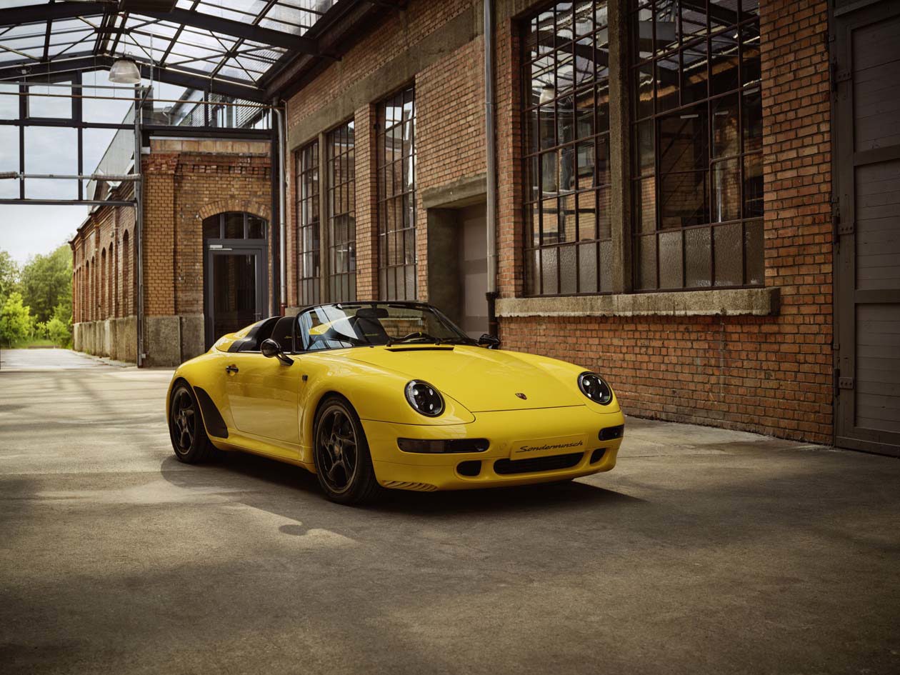 Esemplare unico della 911 Speedster realizzata nell’ambito del programma Sonderwunsch. Copyright © Porsche / Dr. Ing. h.c. F. Porsche AG.