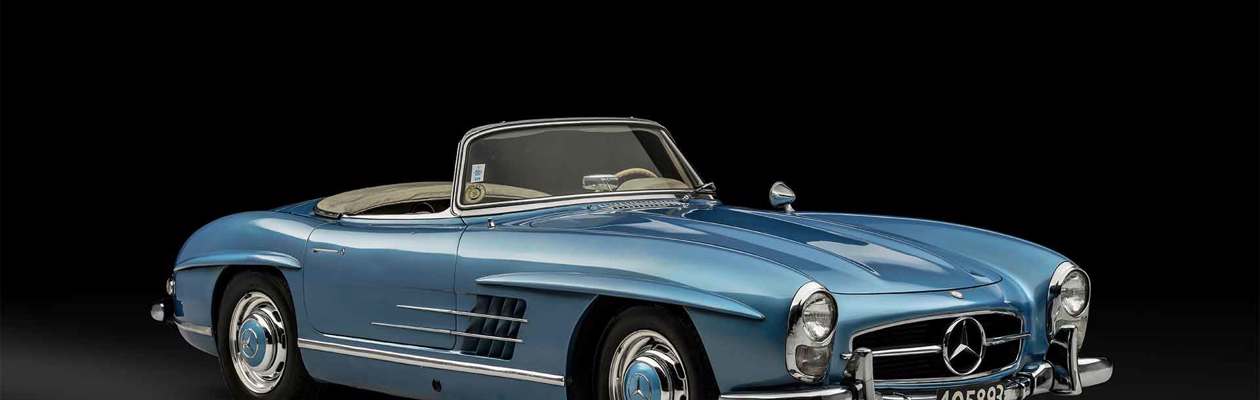 RM Sotheby’s Private Sales for l'ex-Juan Manuel Fangio Mercedes-Benz 300 SL Roadster