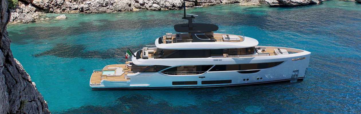 Oasis 34M, the new superyacht by Benetti