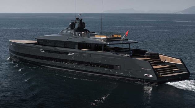 Alia Yachts presents the superyacht SAN at the Monaco Yacht Show