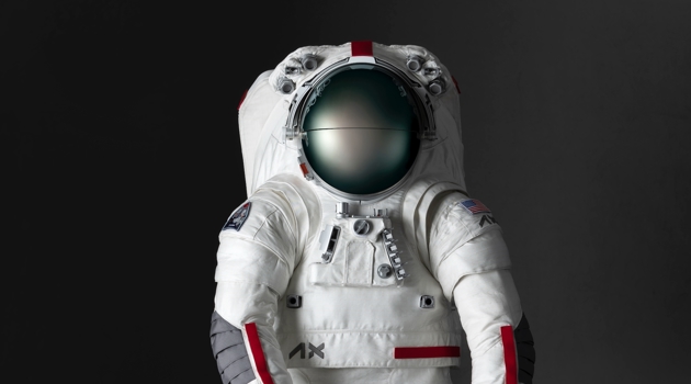 The design of the space suit by Axiom Space and Prada