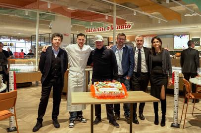 The new Food Court in Rome Fiumicino