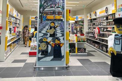 New LEGO store at Lisbon airport