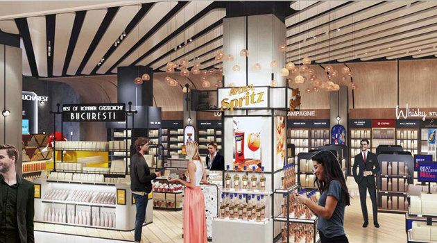 Nuovo Aelia Dutyfree all'aeroporto di Bucarest