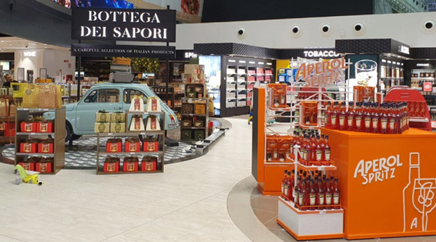 Il più grande Aelia Duty Free del mondo apre a Fiumicino