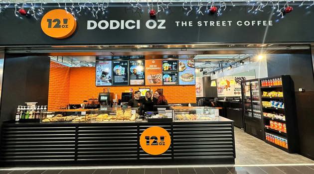 12oz opens at Turin airport