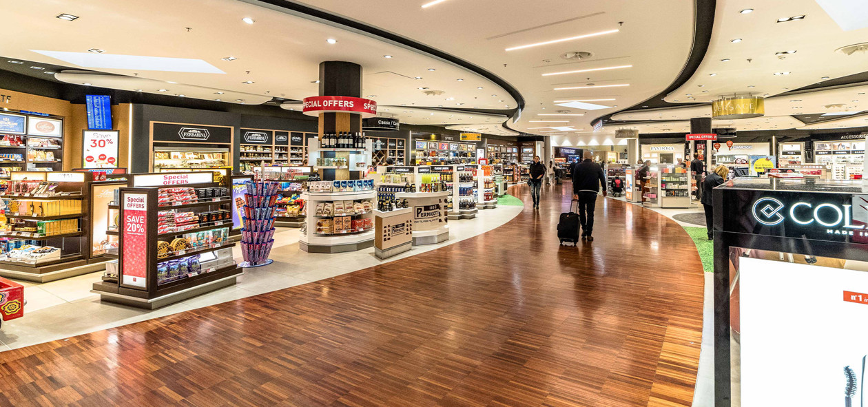 Area airside all'Aeroporto di Milano Bergamo. Foto: Copyright © Sisterscom.com / Depositphotos