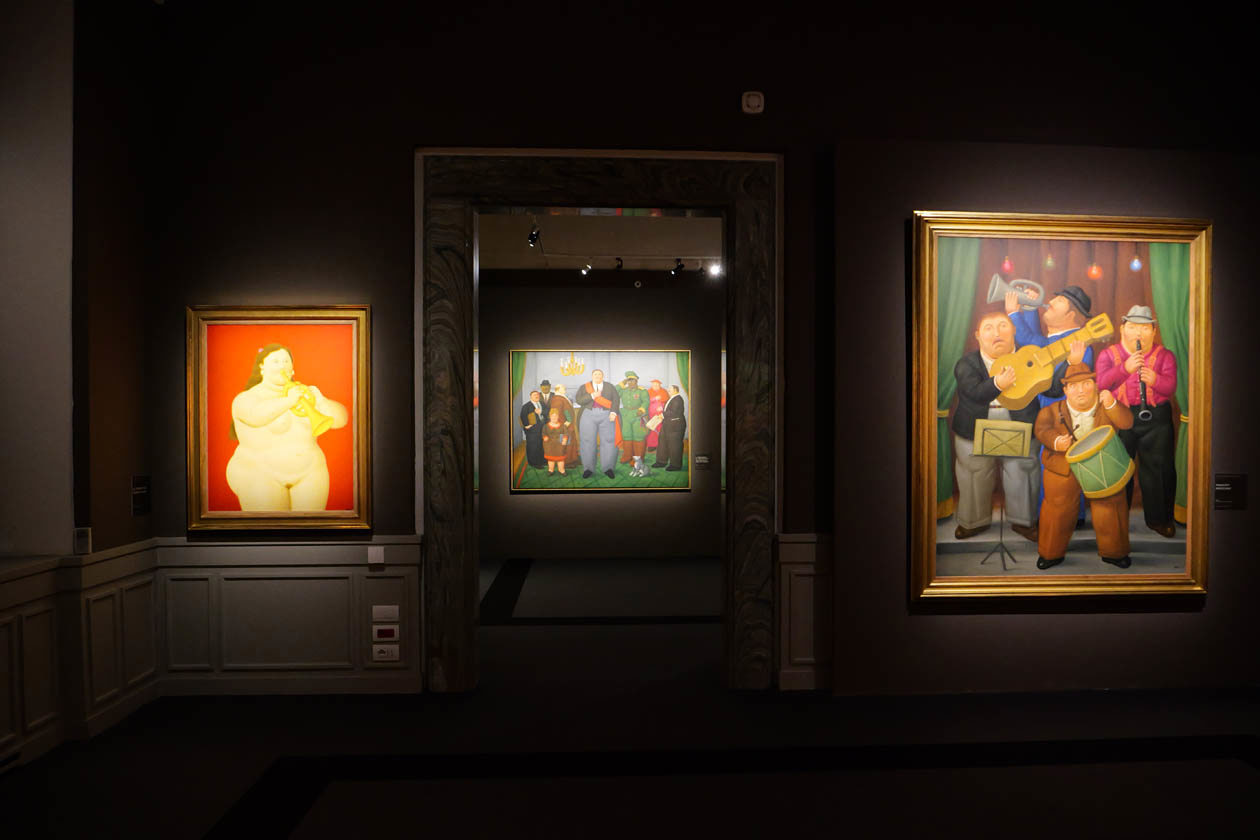  Allestimento mostra Botero - Bonaparte. Foto: Copyright © Gianfranco Fortuna per Arthemisia 