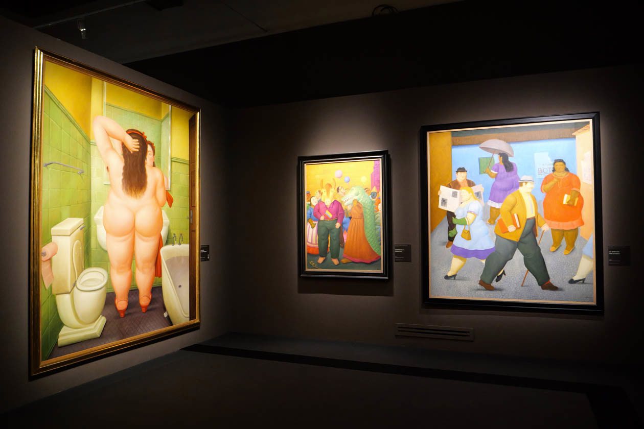  Allestimento mostra Botero - Bonaparte. Foto: Copyright © Gianfranco Fortuna per Arthemisia 