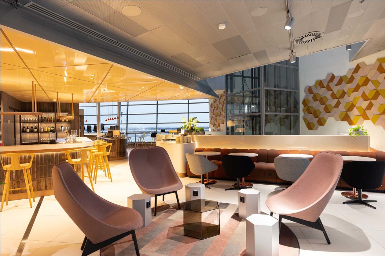 OP Lounge by Aspire all’aeroporto di Helsinki-Vantaa Copyright © Swissport International AG.