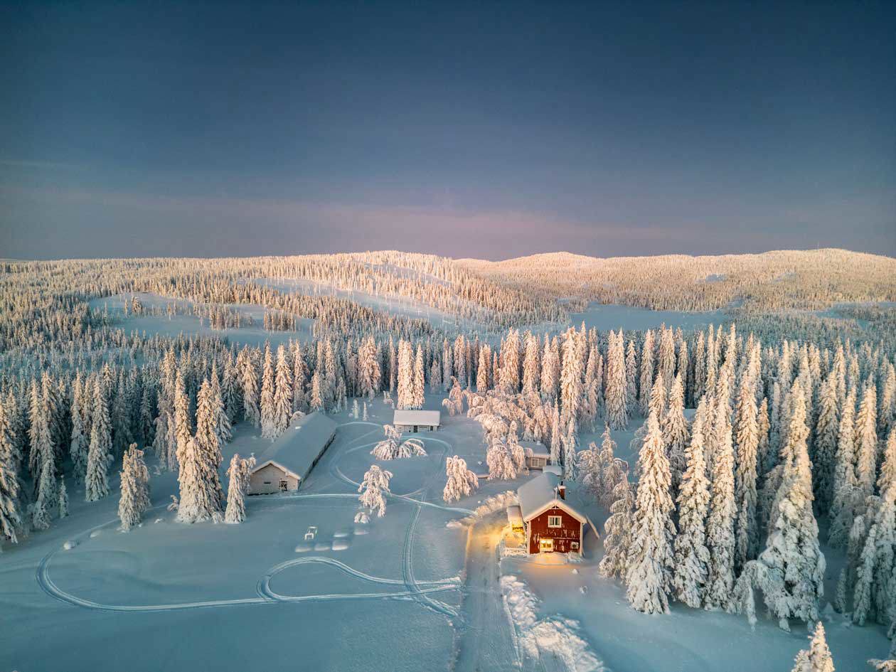 Paesaggio Lapponia svedese, Foto Copyright © Swedish Lapland