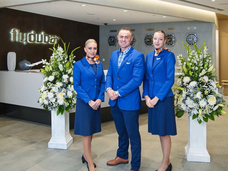 Inaugurazione della flydubai Business Class Lounge, Dubai Airport (DXB), Terminal 2 Copyright © flydubai