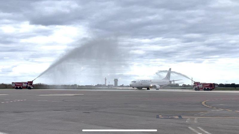 Volo inaugurale Trapani Verona Foto © Ufficio Stampa Aeroporto di Trapani