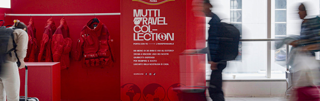 The "Mutti Travel Collection" kicks off in Naples Capodichino