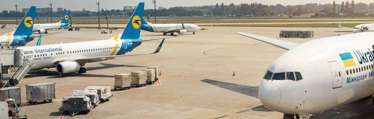 Covid-19: Ukraine International suspended scheduled flights