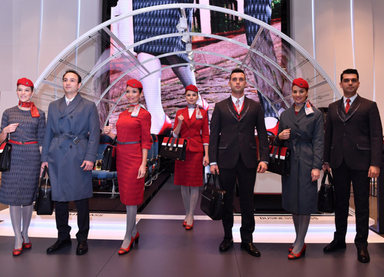 Turkish Airlines presents new cabin uniforms