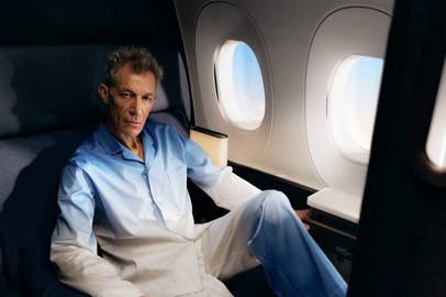 Sho Shibuya signs loungewear for Lufthansa Allegris First Class