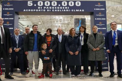 5 million passengers at Cagliari Airport