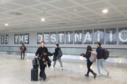 The Wall of Wonders at Malpensa