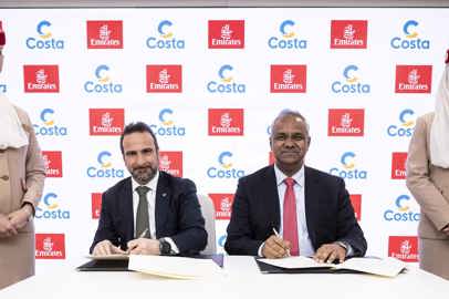 Emirates and Costa Cruises renew partnership until 2027