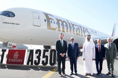 Emirates' first A350