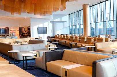 The LOT Polish Airlines Business Lounge in Chicago