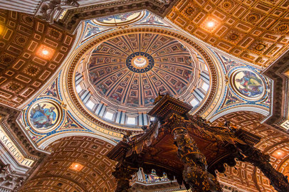 Virtual explorations and AI technology for St. Peter's Basilica