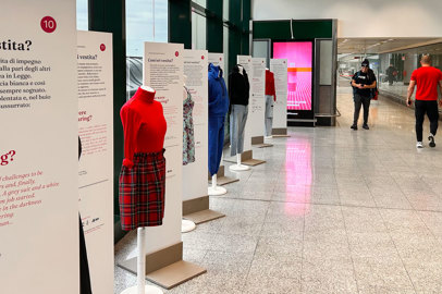 Inauguration at Malpensa of the exhibition "How you were dressed"