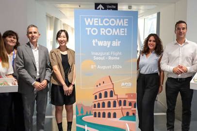 Flights from Fiumicino to Seoul with T'way Air