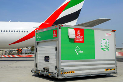 Emirates' sustainable food logistics