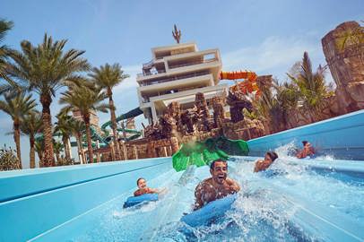 Emirates gives you free access to Aquaventure Dubai Water Park