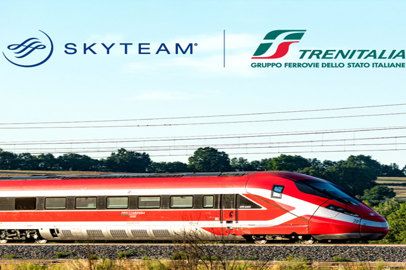 SkyTeam and Trenitalia team up to offer intermodal travel in Italy