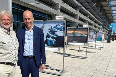 Photo exhibition at Ancona airport