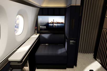 "Lufthansa Allegris" First Class Suite Plus