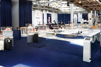 Air France has inaugurated a temporary restaurant at the Palais de Tokyo in Paris