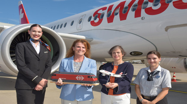 Integrated travel with Swiss and SBB