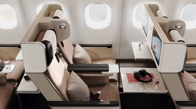 New cabin interiors for Swiss