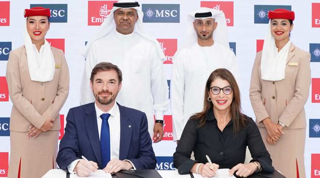 Emirates e MSC Crociere rinnovano la partnership