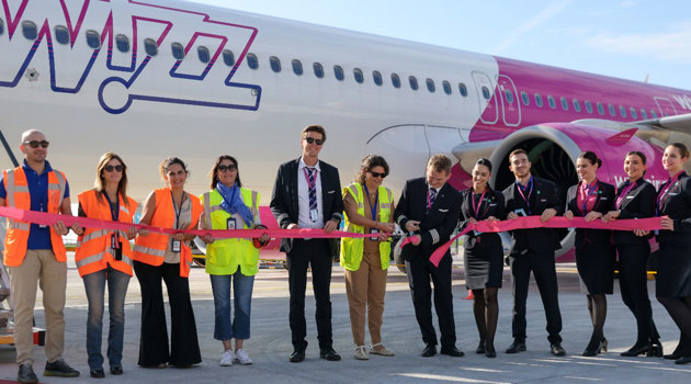 From Salerno Wizz Air flights to Budapest, Tirana and Bucharest