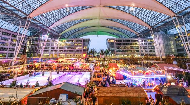 Christmas Market at Munich Airport