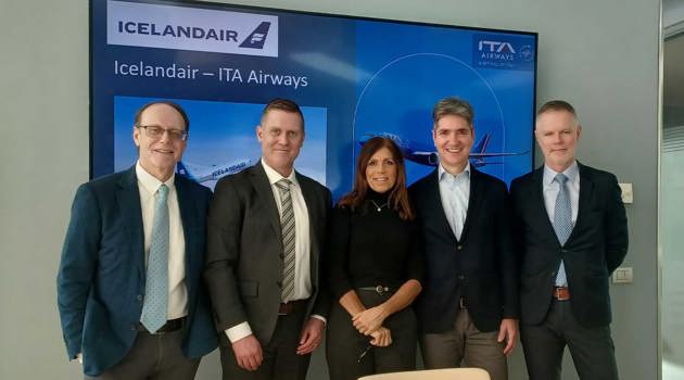 Codeshare between Ita Airways and Icelandair