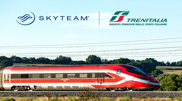 SkyTeam and Trenitalia team up to offer intermodal travel in Italy