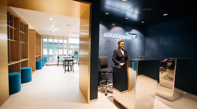 Latest British Airways lounge in Geneva