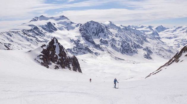 The atmosphere of the Olympics in the Bormio area