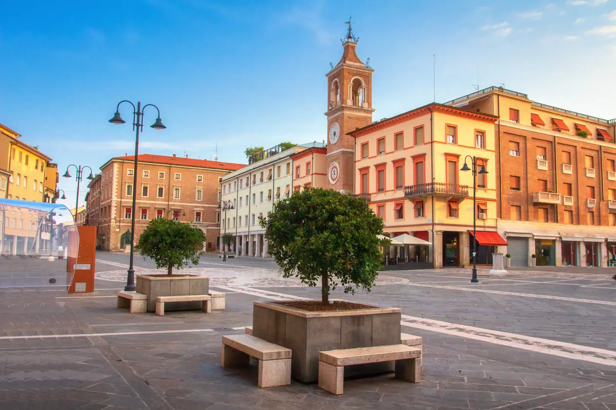 rimini avion tourism