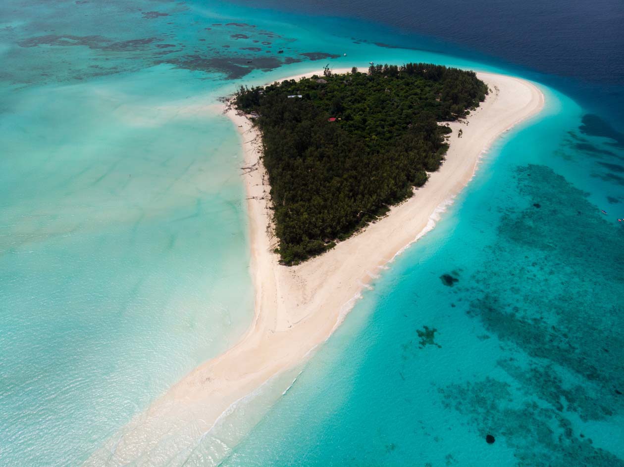 Isola di Mnemba, Zanzibar. Foto: Copyright © Sisterscom.com / Depositphotos