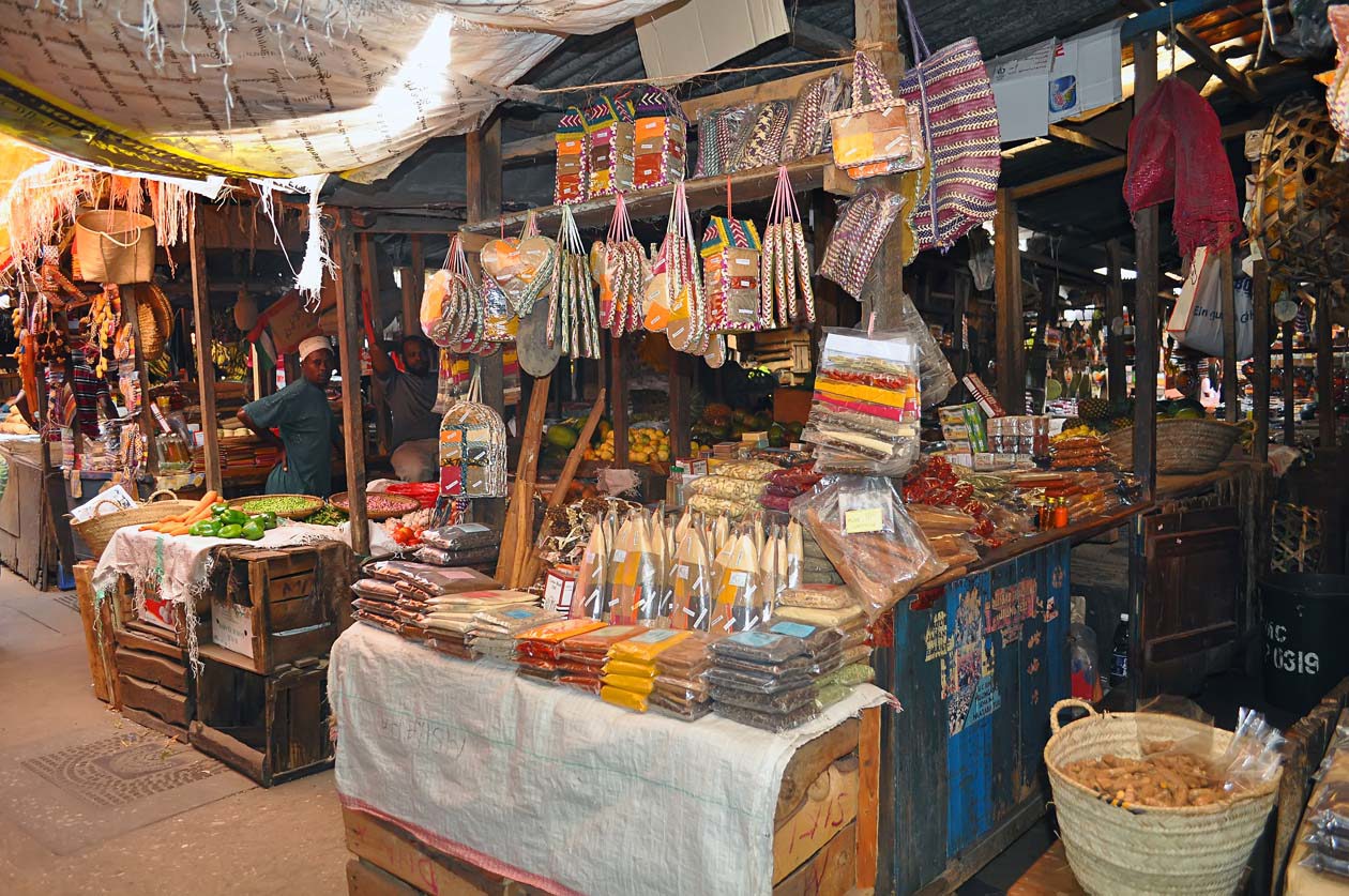 Mercato delle Spezie di Stone Town, Zanzibar. Foto: Copyright © Sisterscom.com / Depositphotos